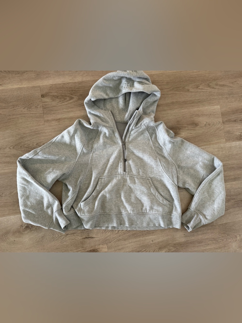 Lululemon scuba oversized cropped hoodie
